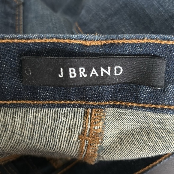 J BRAND Demented Trouble Distressed Low Rise Cropped Jeans Size 28 - Picture 9 of 9